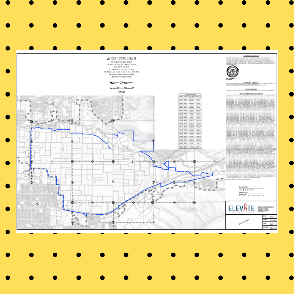 River View Incorporation map